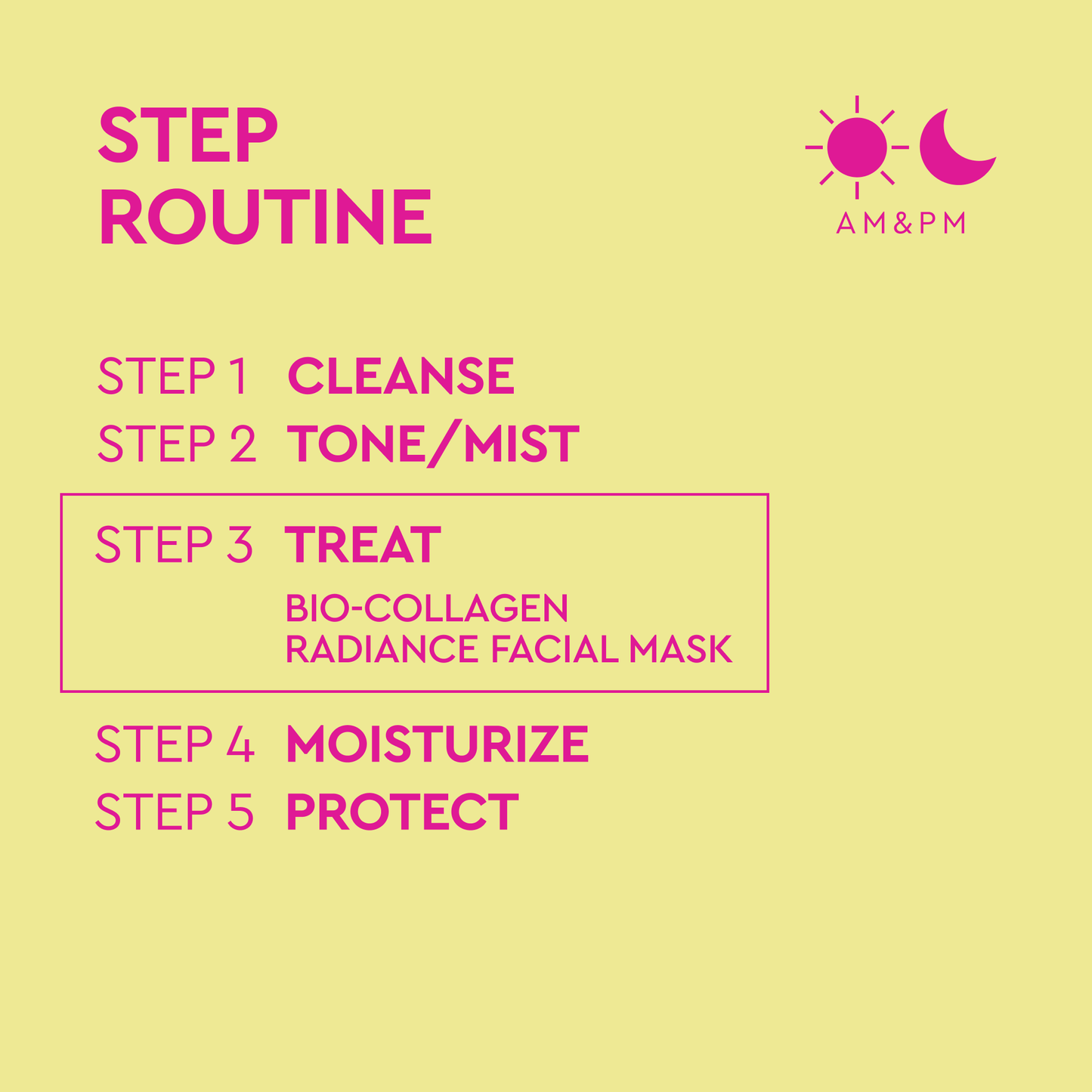 Bio-Collagen Radiance Facial Mask - Byoma