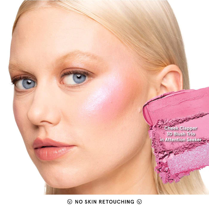 ONE/SIZE by Patrick Starrr - Cheek Clapper 3D Blush Trio Palette