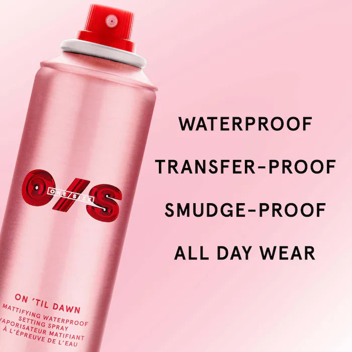ONE/SIZE by Patrick Starrr - On 'Til Dawn Mattifying Waterproof Setting Spray Mini