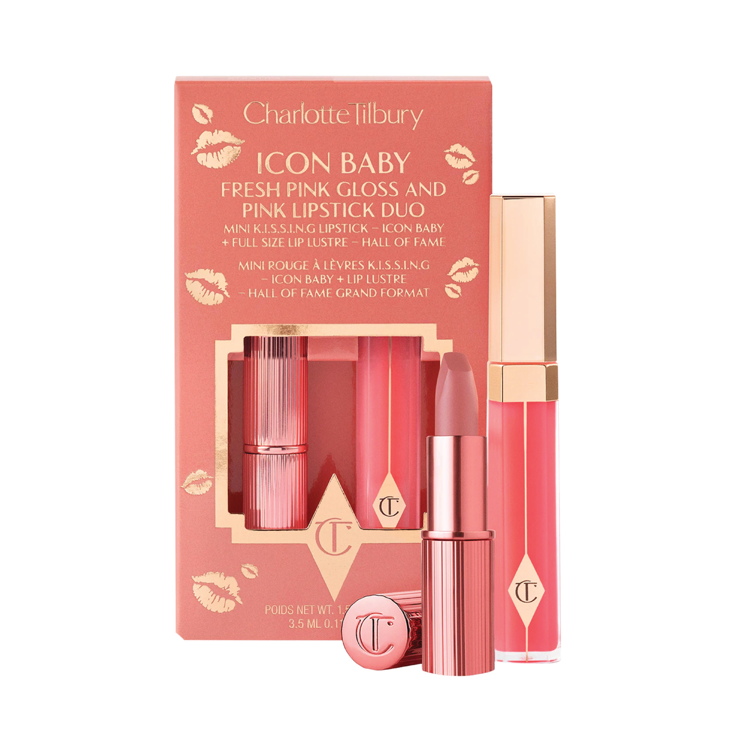 Charlotte Tilbury - K.I.S.S.I.N.G Lipstick and Lip Gloss Duos
