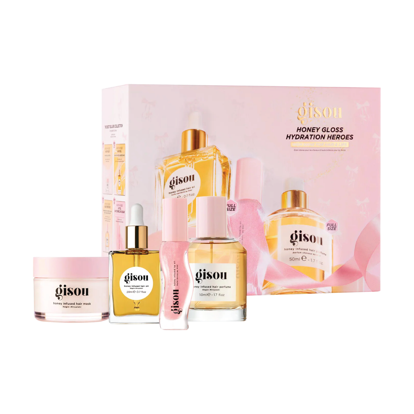 Gisou - Honey Gloss Hydration Heroes Hair Value Set