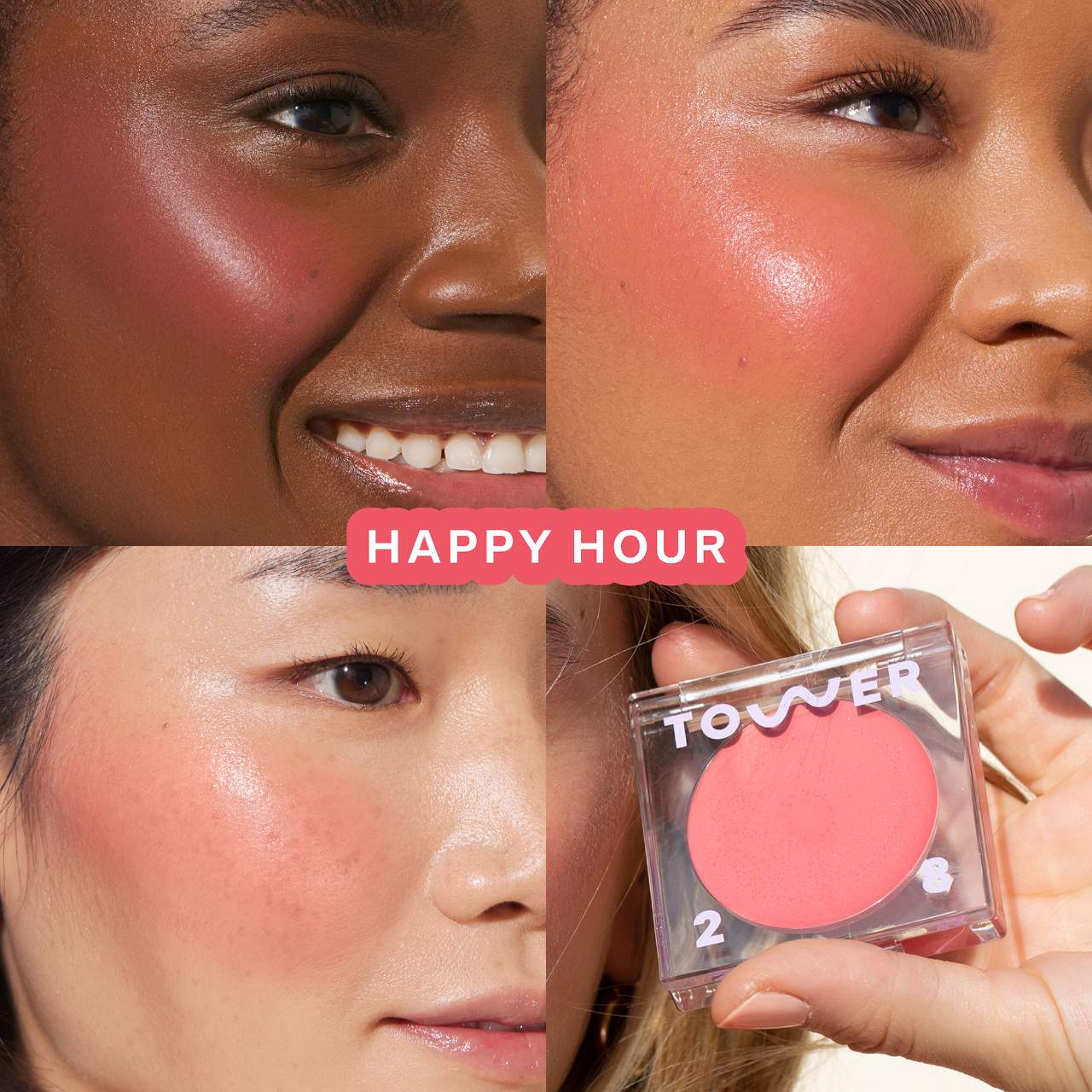 Tower 28 - BeachPlease Lip + Cheek Cream Blush