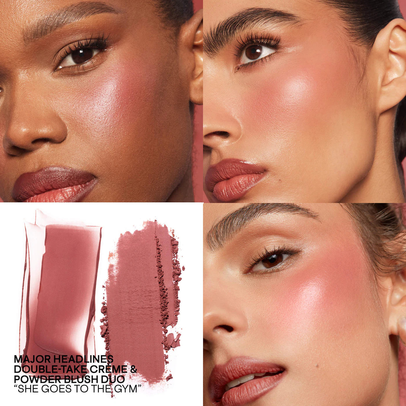 Mini Major Headlines Double-Take Crème & Powder Blush Duo - Patrick Ta