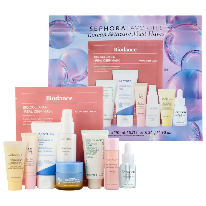 Sephora Favorites
Korean Skincare Must-Haves Set