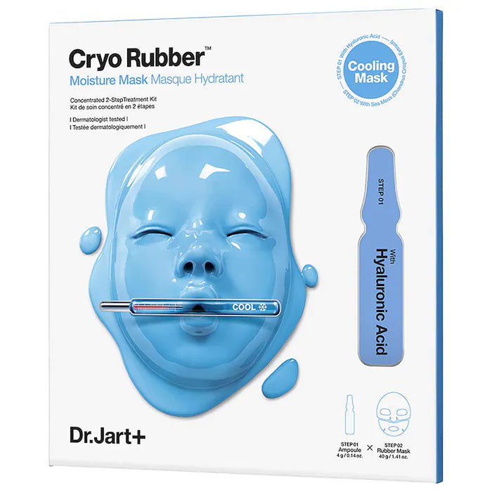 Dr. Jart+
Cryo Rubber™ Face Mask with Hyaluronic Acid