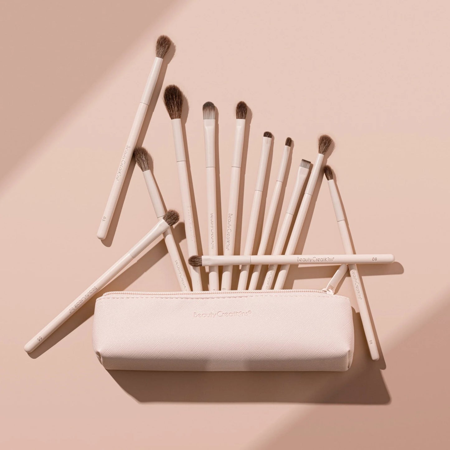 Beauty Creations - Nude X 12 Piece Brush Set