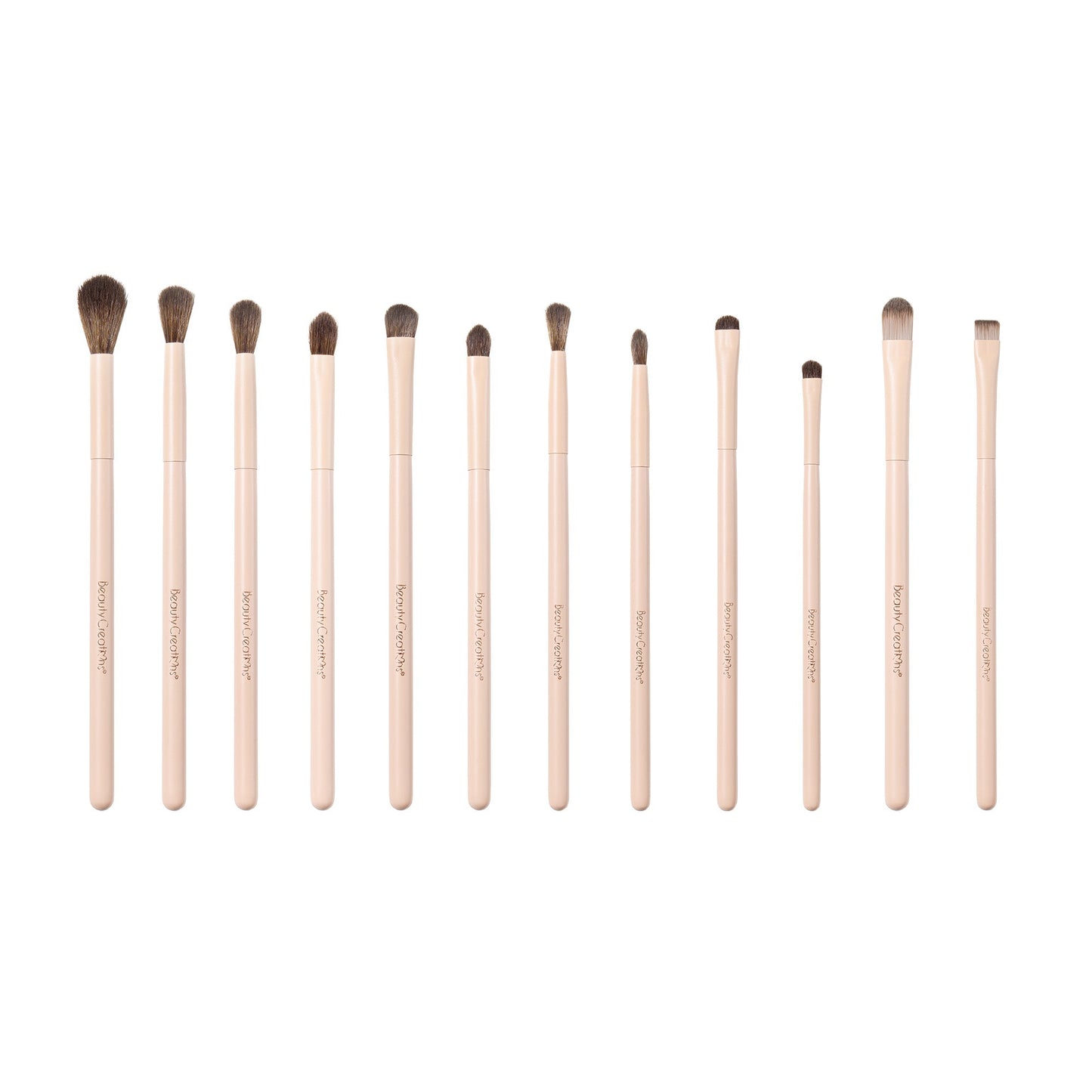 Beauty Creations - Nude X 12 Piece Brush Set