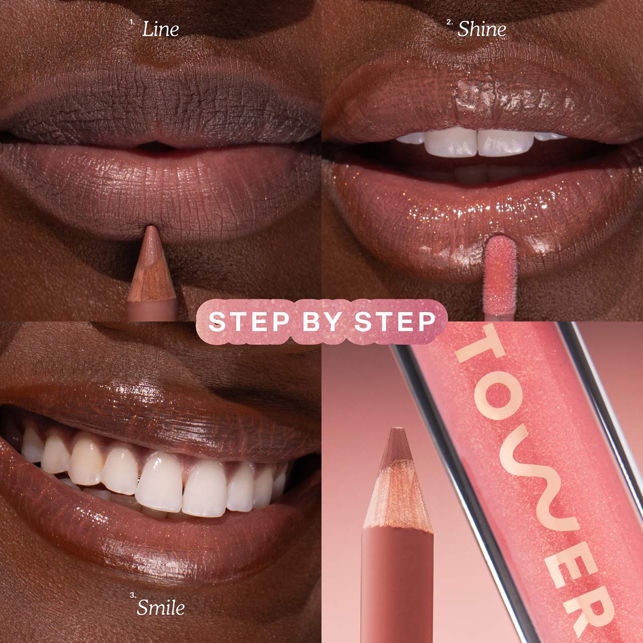 Tower 28 - Line + Shine Lip Liner and Lip Gloss Set