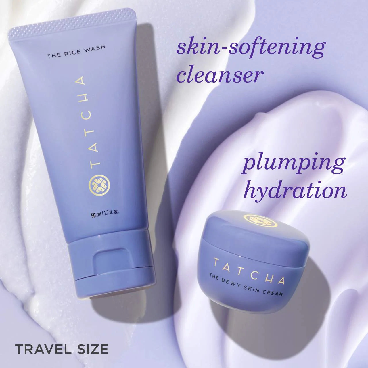 Tatcha - Dewy Cleanse + Hydrate Duo (sin caja)