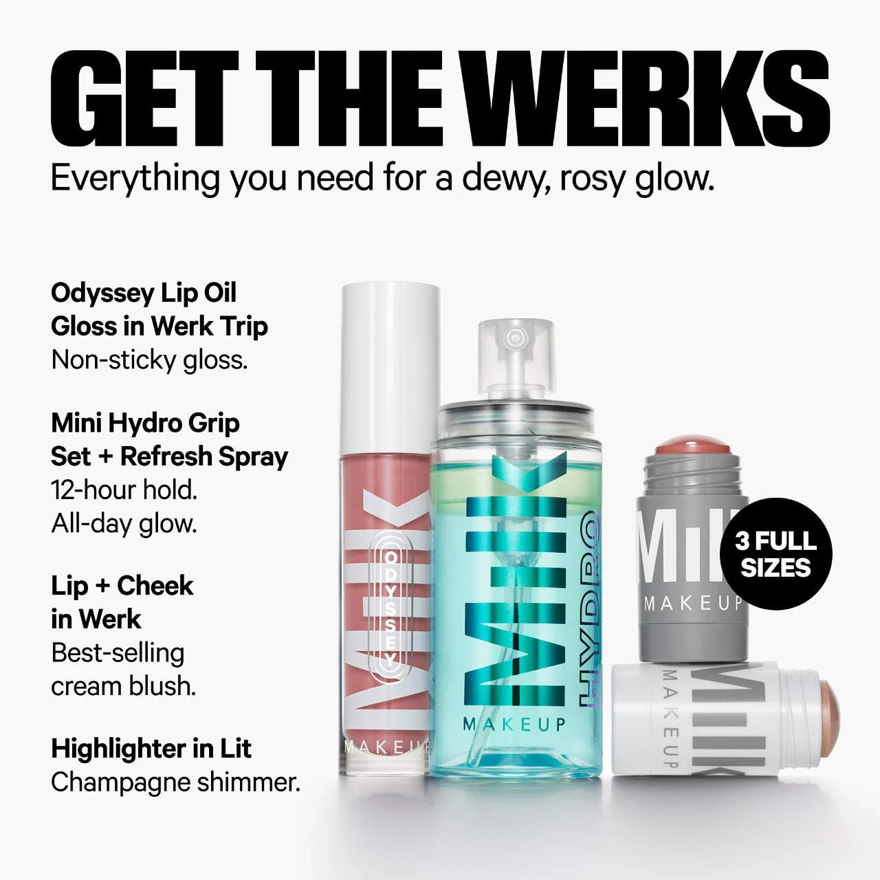 Milk - The Werks Makeup Set