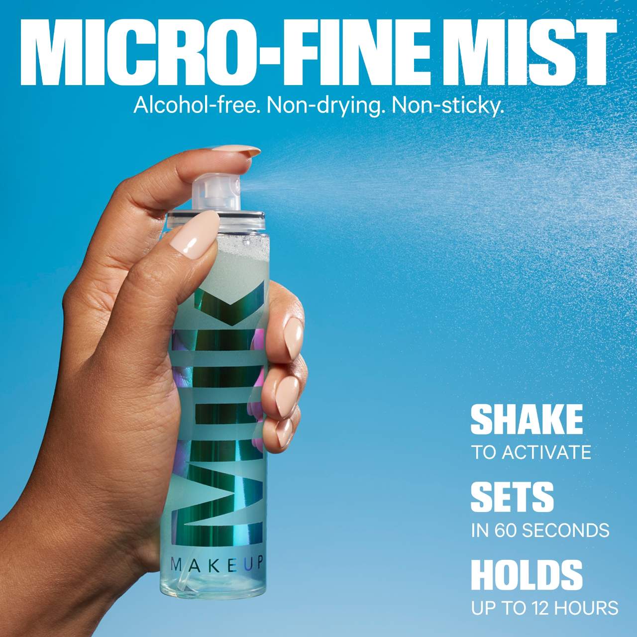 Milk - Hydro Grip Dewy Long-Lasting Setting Spray With Hyaluronic Acid + Niacinamide
