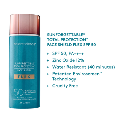 Sunforgettable Total Protection Face Shield Flex SPF 50 - Colorscience