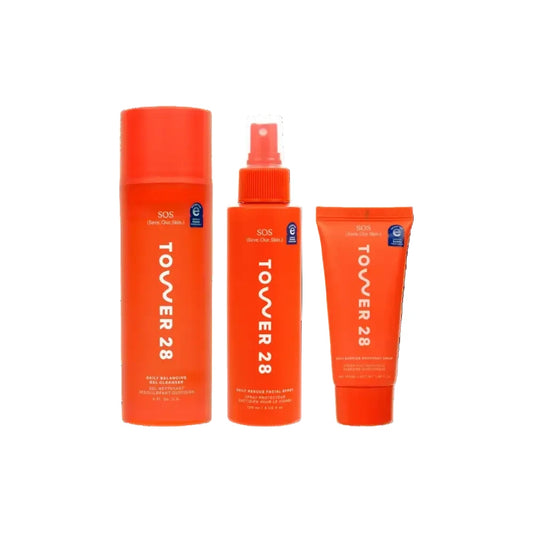 SOS 3-Step Skincare Set - Tower 28