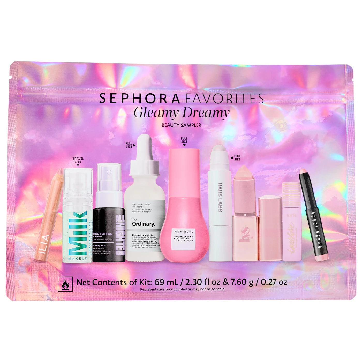 Sephora Favorites 
Gleamy Dreamy Makeup and Skincare Value Set