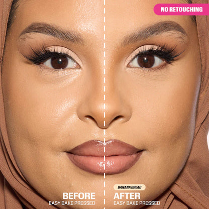 HUDA BEAUTY - Easy Bake Airbrush Matte Pressed Setting Powder