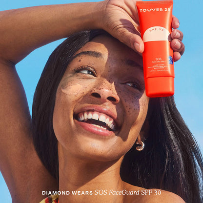 Tower 28 Beauty - SOS FaceGuard SPF 30 Mineral Sunscreen