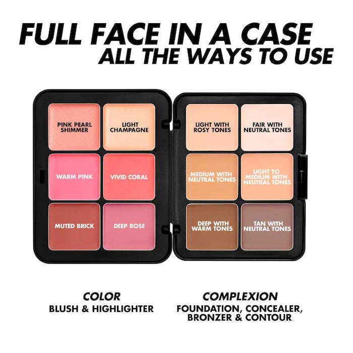 Skin Face Essentials Long-Lasting Full Face Cream Palette - Make up Forever