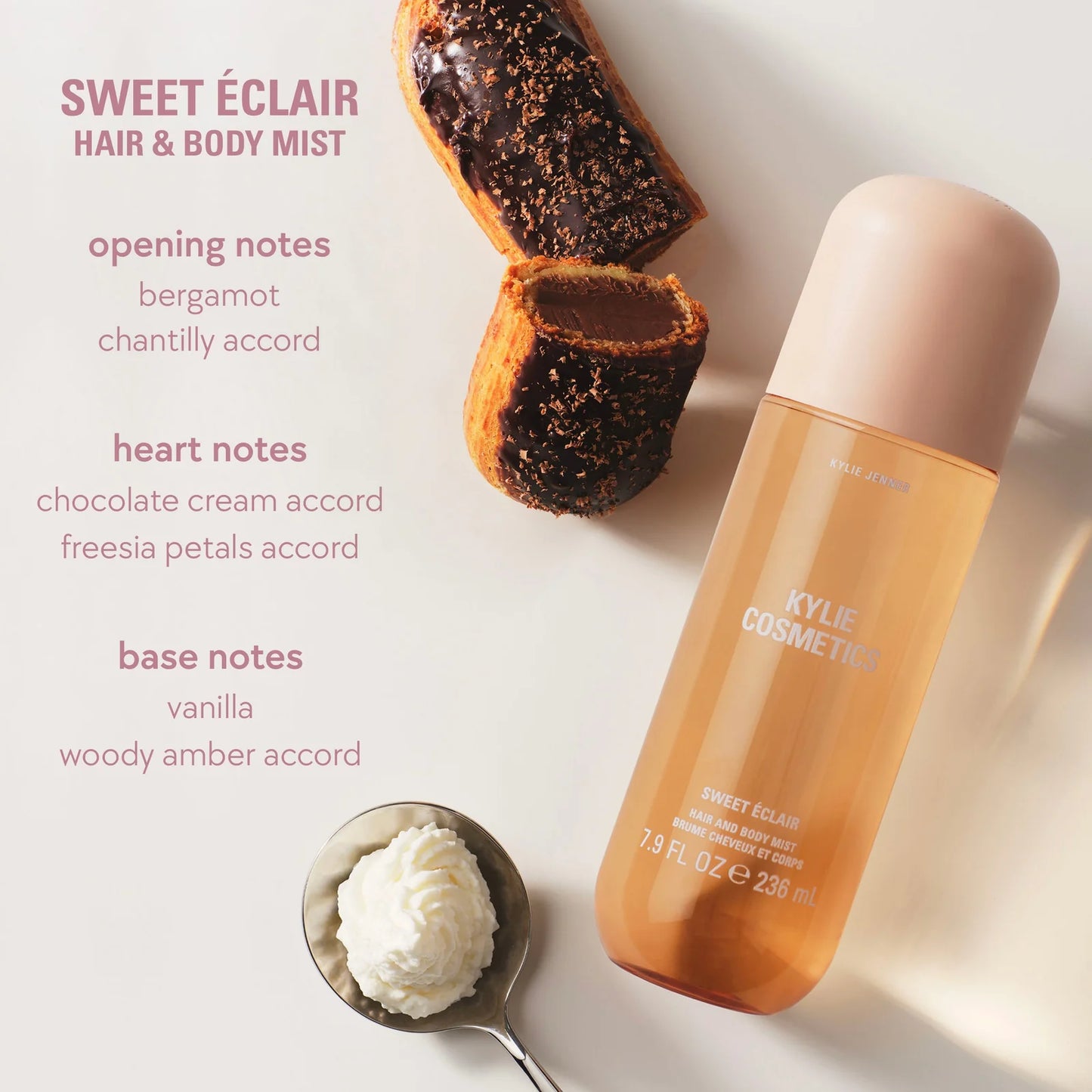 sweet éclair hair & body mist - Kylie Cosmetics