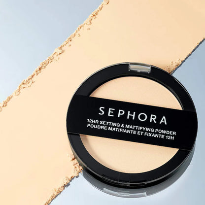 SEPHORA COLLECTION - 12HR Setting & Mattifying Pressed Powder