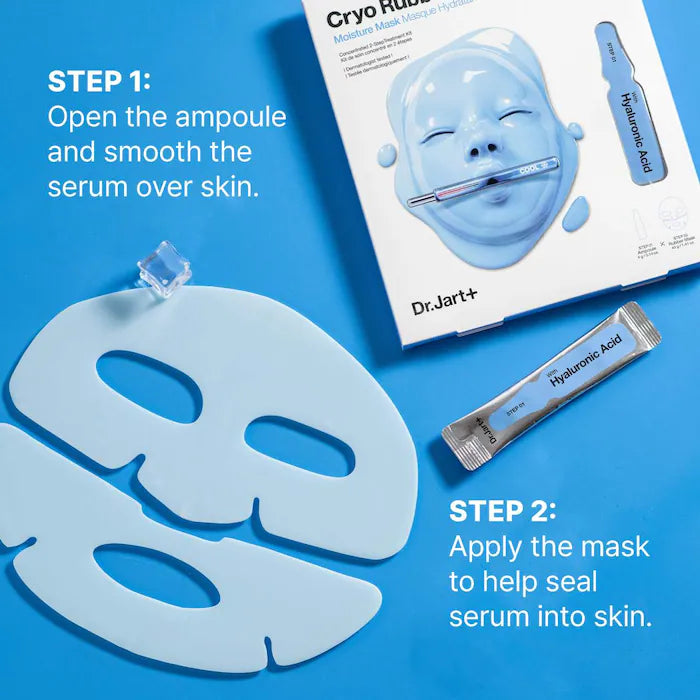 Dr. Jart+ 
Cryo Rubber™ Face Mask with Hyaluronic Acid