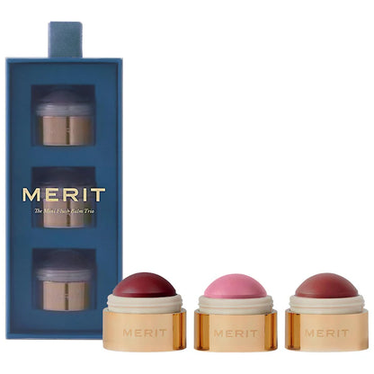 Mini Flush Balm Cream Blush Trio Set - Merit