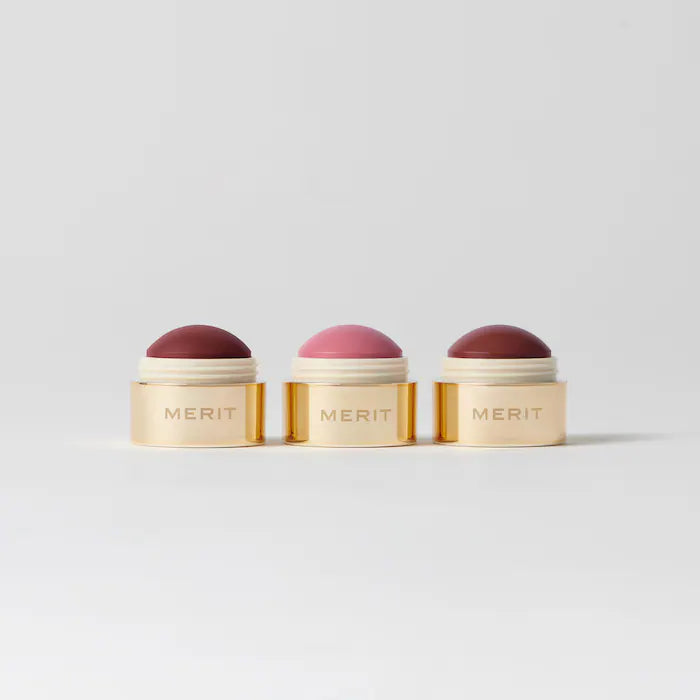 Mini Flush Balm Cream Blush Trio Set - Merit