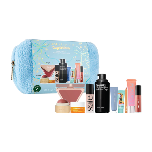 Sephora Favorites - Cozy and Clean Makeup and Skincare Set