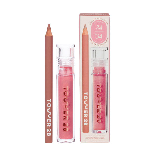 Tower 28 - Line + Shine Lip Liner and Lip Gloss Set