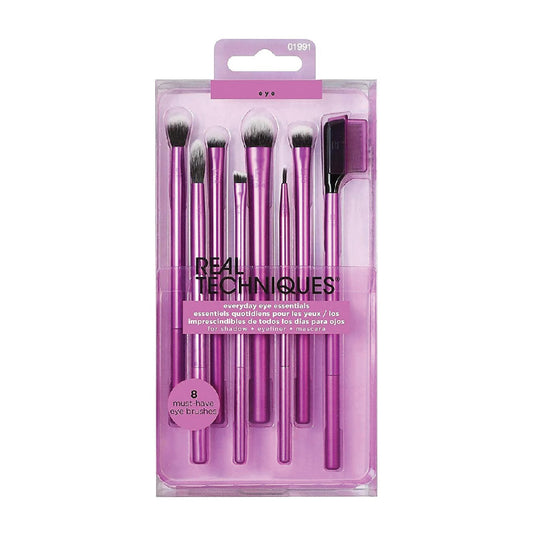 Real Techniques - Set de brochas Everyday Eye Essentials