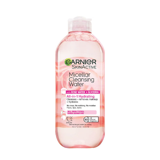 Garnier - Agua Micelar Rose Water + Glycerin