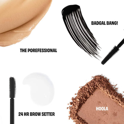 Benefit Cosmetics - A-List Bestsellers Mini Mascara, Brow Gel, Bronzer, & Primer Set