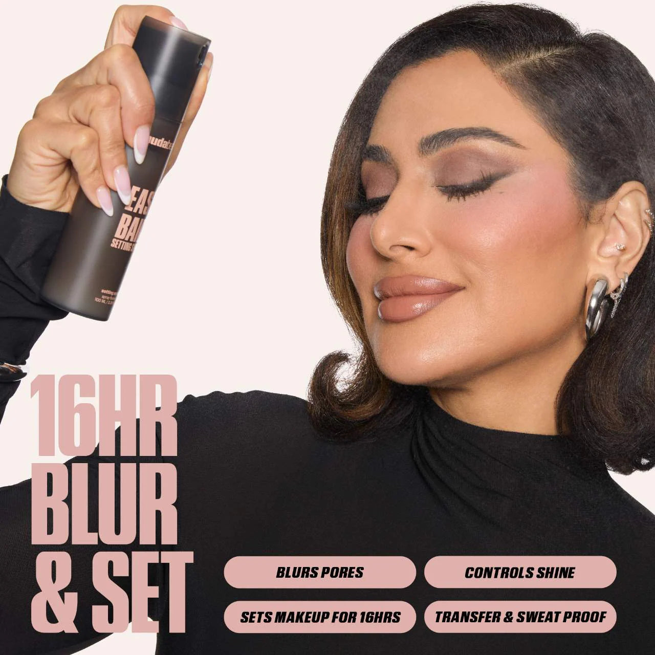 Huda Beauty - Easy Bake Blurring Setting Spray with 16-Hour Wear